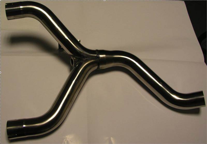 SPARK EXHAUST スパーク マフラー ステンレスエキゾーストパイプ キャタライザーなし R1150 GS R ADV. ROCKSTER 99-06 BMW エキゾーストパイプ