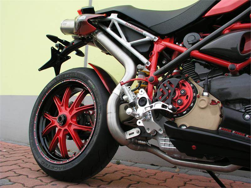 SPARK EXHAUST スパーク マフラー ステンレスエキゾーストパイプ キャタライザーなし HYPERMOTARD 1100 S 07-12 DUCATI ドゥカティ エキゾーストパイプ|ウェビック 店