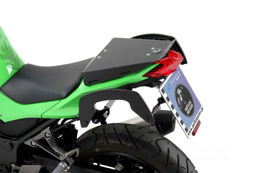 HEPCO＆BECKER ヘプコ＆ベッカー タンデムシート置換型リアラック「Speedrack EVO」 Ninja 300 Z300 KAWASAKI カワサキ シートバッグ 車体用バッグ・ケース｜ウェビック　店 27,099円