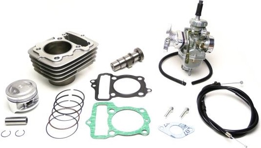 CLIPPING POINT クリッピングポイント ボアアップ80ccキット+ハイカムST-1+ビッグキャブ18Φノーマルクリーナー用 XR50モタード HONDA ホンダ ボアアップキット エンジンパーツ エンジン｜ウェビック　店