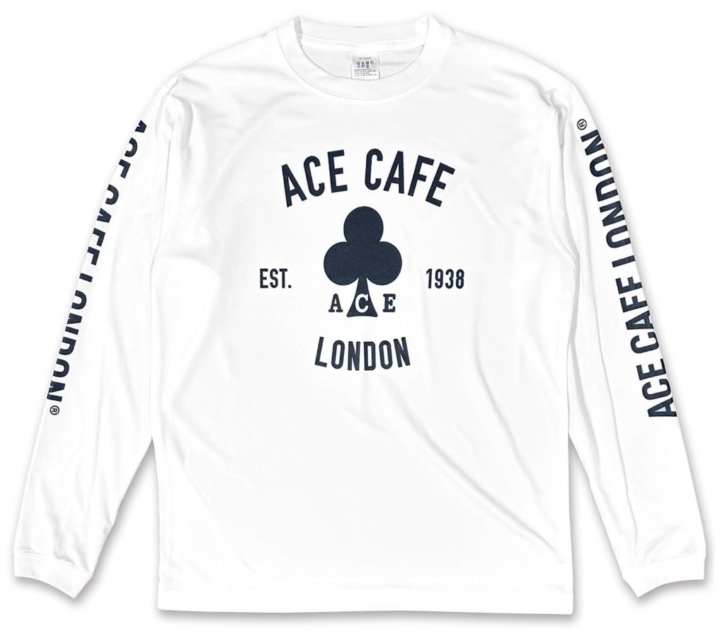 ACE CAFE LONDON エースカフェロンドン DRY-ロンT EST.1938［ドライ-ロンT EST.1938］ Tシャツ アパレル