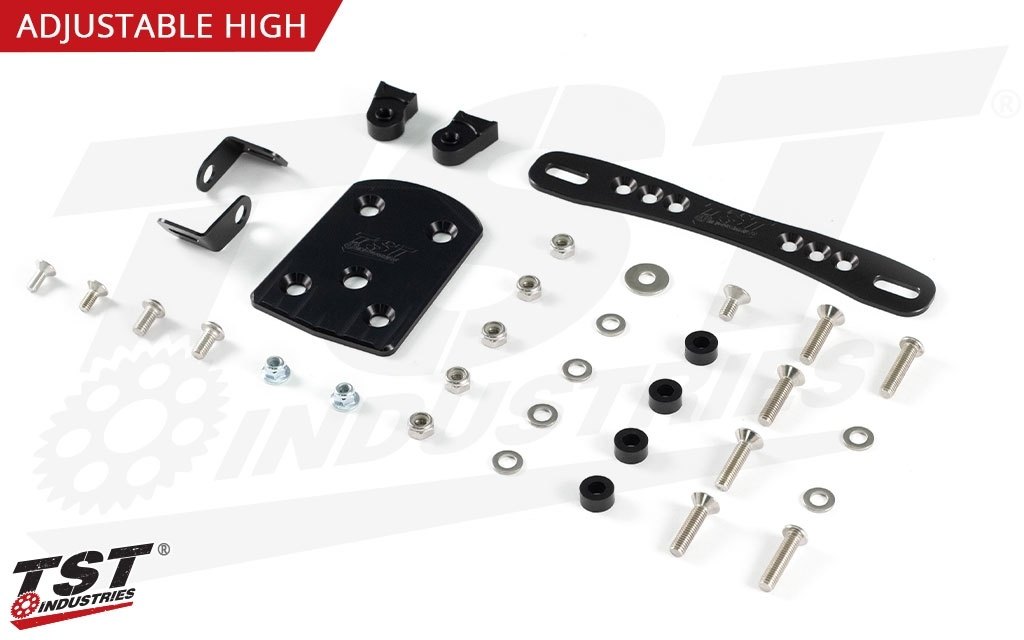 TST ティーエスティー Elite-1 ZX6R KAWASAKI カワサキ フェンダーレスキット フェンダー関連 外装 Fender Eliminator Kit Type：Adjustable High