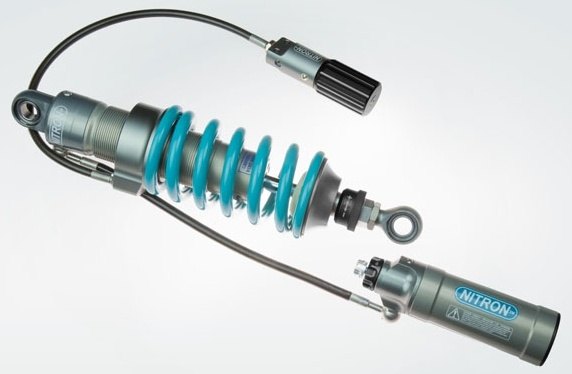 NITRON ナイトロン リアサスペンションモノショック NTR R3 シリーズ GSX-8S SUZUKI スズキ リアサスペンション サスペンション 足回り スプリングカラー：ターコイズ