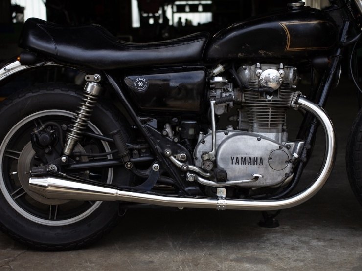 Motor Rock モーターロック STDメガホン フルエキゾーストマフラー ショート XS650SP YAMAHA ヤマハ マフラー