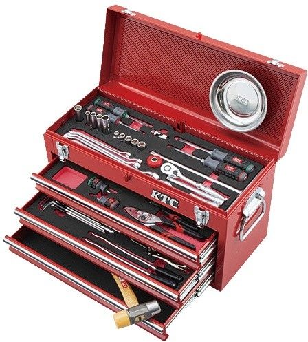 KTC ケイティーシー モーターサイクルツールセット［51点］ セット工具 68,961円