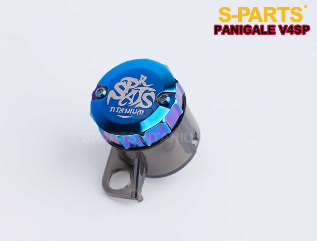 S-PARTS エスパーツ フルードタンクチタンキャップ マスターシリンダータンクキャップ・リザーバーカバー ブレーキ
