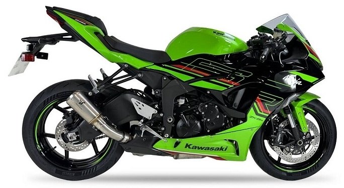IXRACE アイエックスレース MK2 コニカルショート スリップオンマフラー ZX6R KAWASAKI カワサキ マフラー