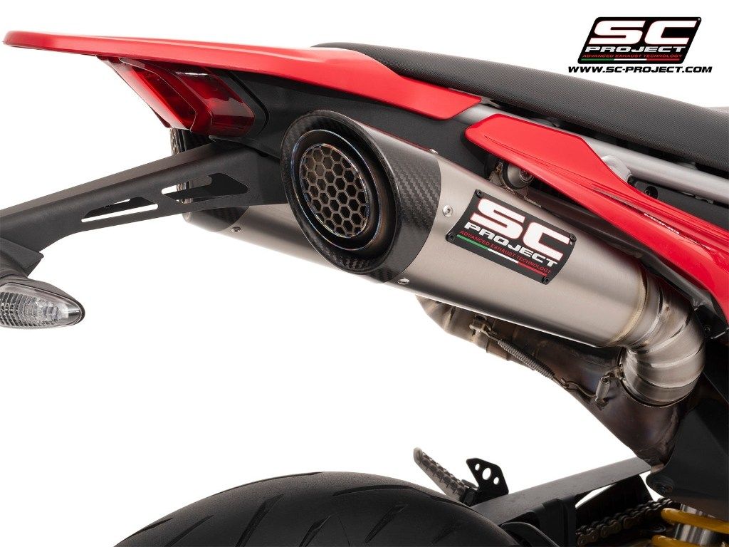 SC-PROJECT SCプロジェクト S1 ツイン スリップオンサイレンサー&フルチタンリンクパイプ HYPERMOTARD 698 MONO RVE DUCATI ドゥカティ スリップオンマフラー マフラー|ウェビック 店