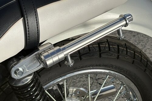 AGRAS アグラス タンデムグラブバー(荷掛けフックあり) MEGURO S1 W230 KAWASAKI カワサキ グラブバー・タンデムバー・シーシーバー 外装