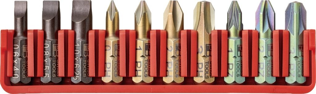PB ピービー ドライバービット10本組セット ビットホルダー ドライバービット ハンドツール