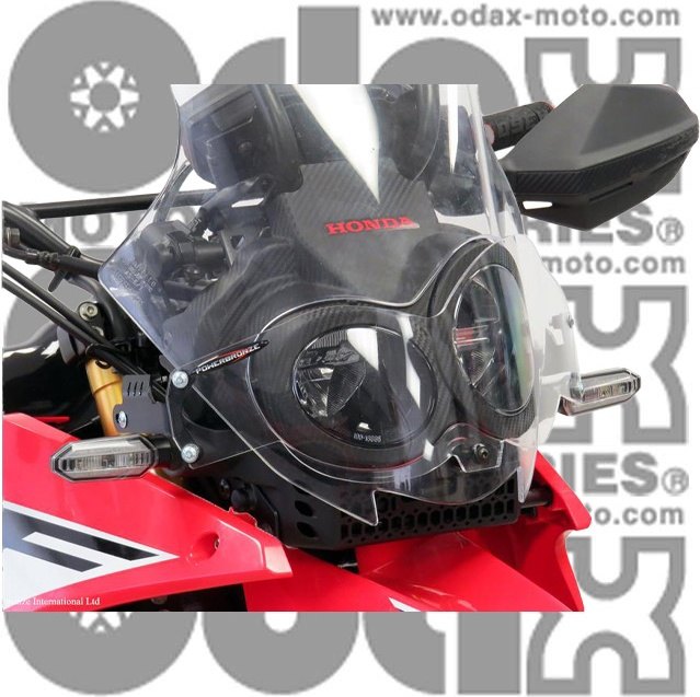 POWERBRONZE ヘッドライトレンズシールド CRF250RALLY HONDA ホンダ 外装