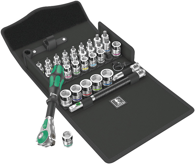WERA ヴェラ ZYKLOPソケットレンチセット セット工具｜ウェビック　店 43,026円
