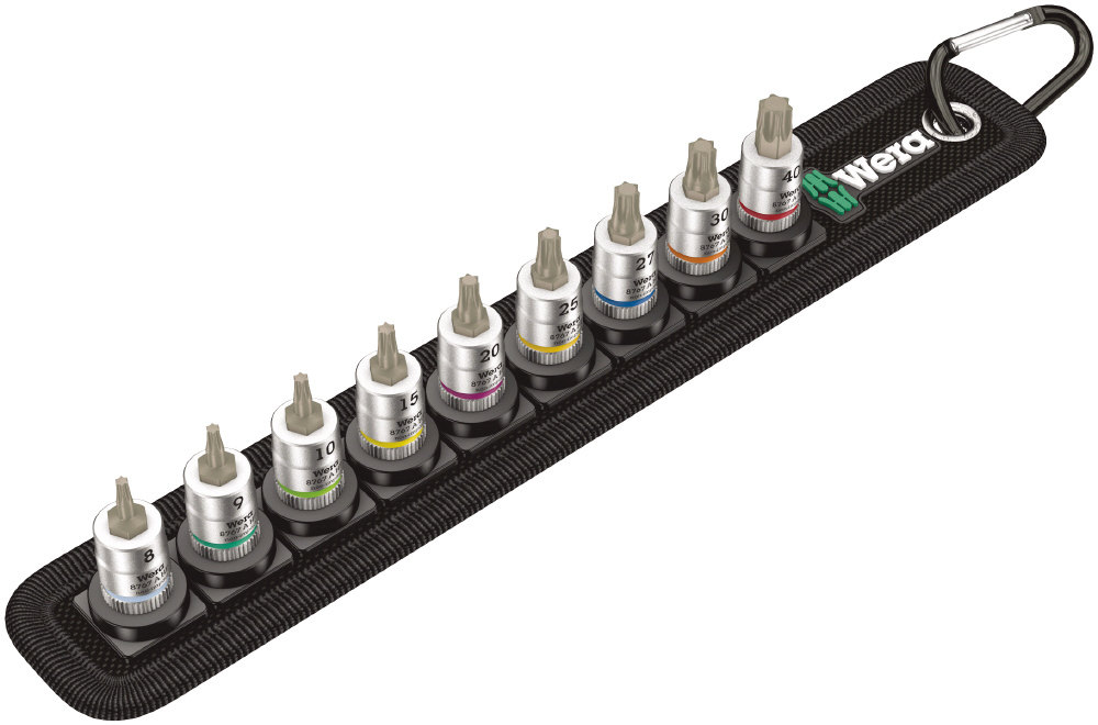 WERA ヴェラ トルクスビットソケットセット ホールド仕様 セット工具