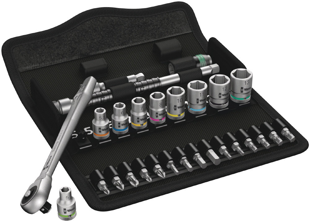 WERA ヴェラ メタルラチェットソケット ビットソケットセット セット工具