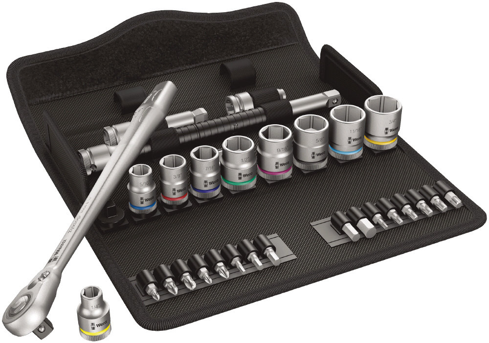WERA ヴェラ サイクロップラチェット ソケットレンチセット セット工具｜ウェビック　店