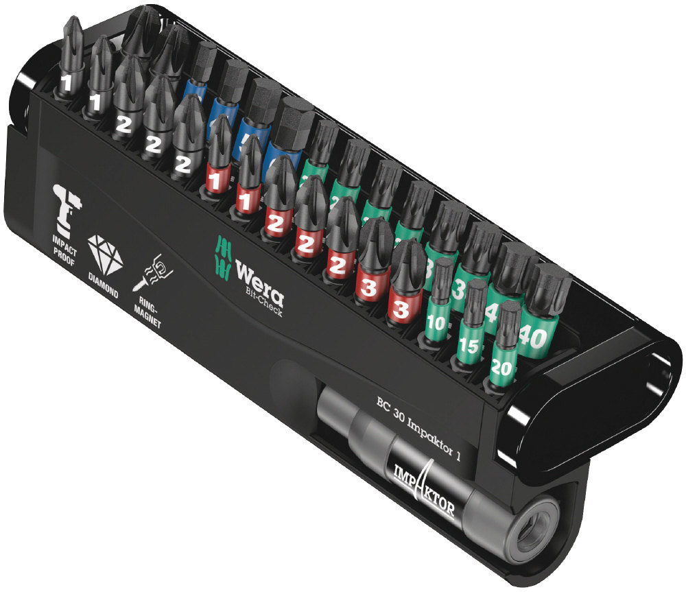 WERA ヴェラ インパクトドライバー用 ドライバービットセット セット工具｜ウェビック　店