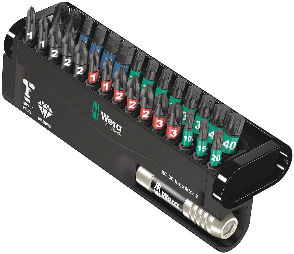 WERA ヴェラ インパクト用 ドライバービットセット セット工具