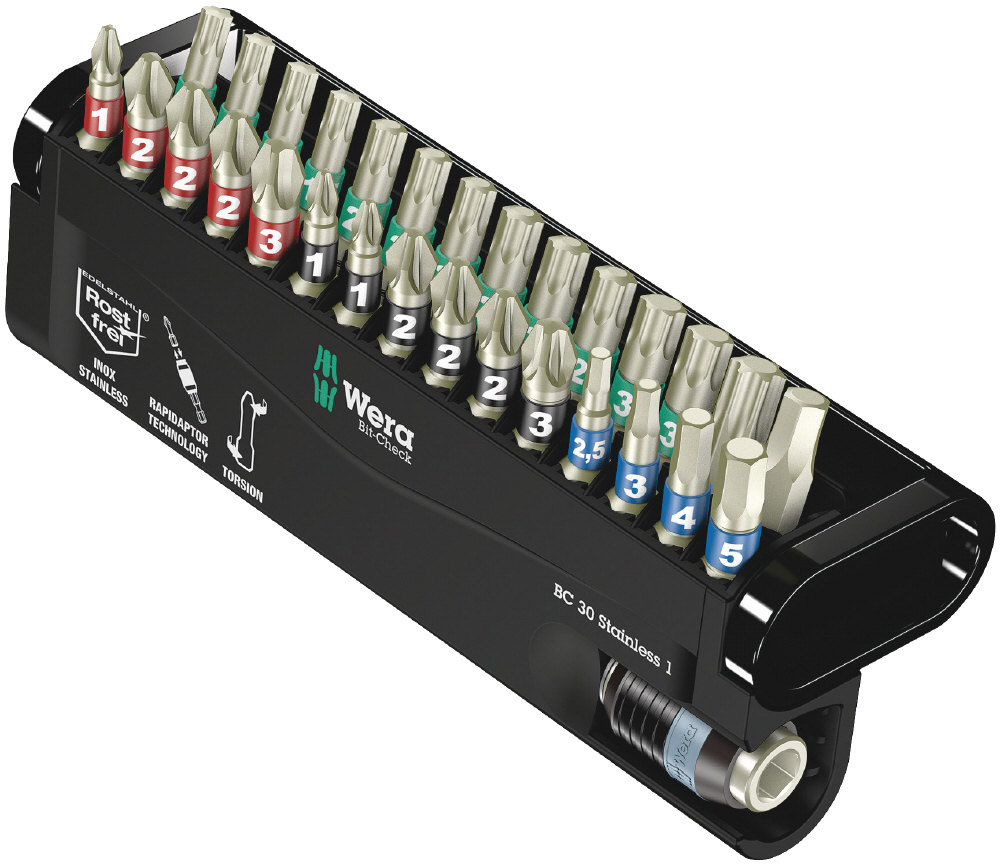 WERA ヴェラ ドライバービットセット 29本組 セット工具