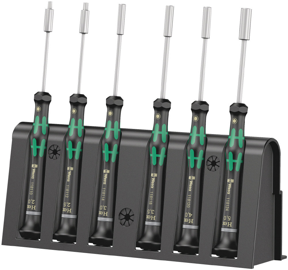 WERA ヴェラ 精密用ナットドライバーセット セット工具