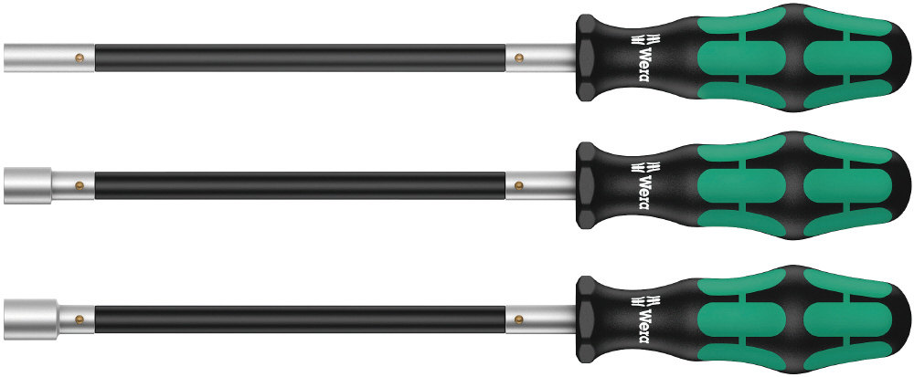 WERA ヴェラ Kraftformハンドル フレキシブル六角ドライバーセット セット工具