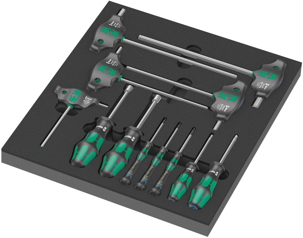 WERA ヴェラ Kraftform Plus・T型ハンドル Hex-Plusヘキサゴンドライバーセット セット工具|ウェビック 店