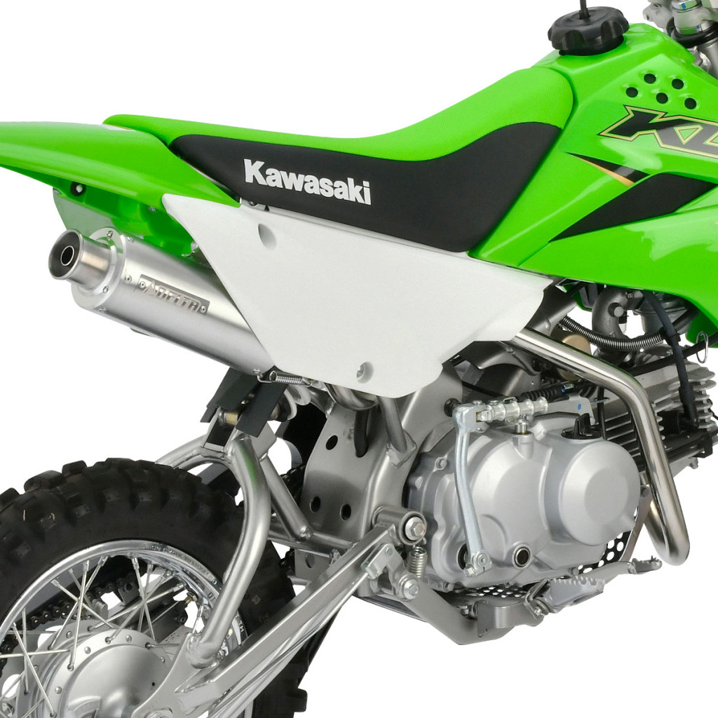 DELTA デルタ バレル4ミニ サイレンサー フルエキゾースト【レース用】 KLX110L KLX110R L KAWASAKI カワサキ フルエキゾーストマフラー マフラー
