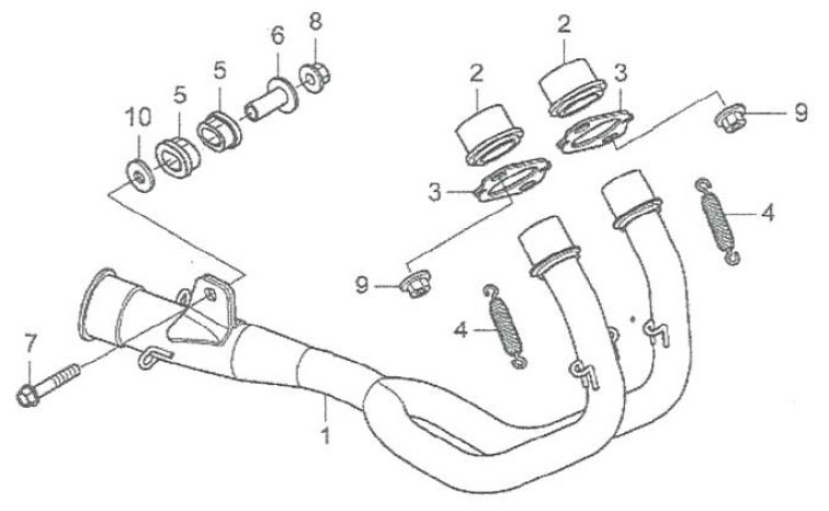 HRC エイチアールシー PIPE COMP，EXHAUST CBR250RRレースベース車 HONDA ホンダ フルエキゾーストマフラー マフラー｜ウェビック　店