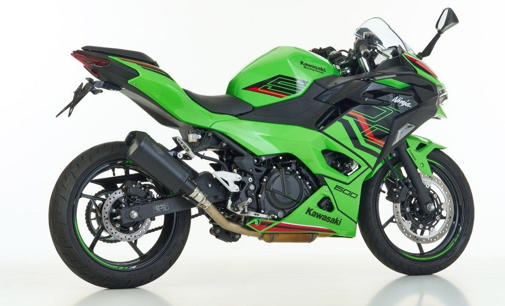 SHARK シャーク DSX-10 (2-1) Super Short スリップオンマフラー Ninja500 SE Z500 KAWASAKI カワサキ マフラー