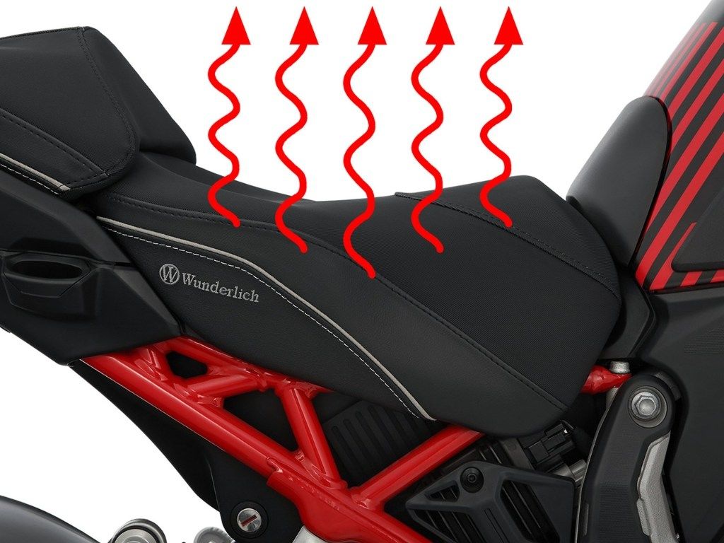 Wunderlich ワンダーリッヒ 「Active Comfort」シートヒーター機能付 Multistrada V4 Pikes Peak Rally RS S Grand Tour DUCATI ドゥカティ シート シート関連 外装