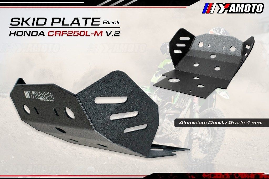Yamoto Thailand:ヤモト タイランド Crankcase guard M CRF250L 4mm. V2 CRF250M HONDA ホンダ クランクケースカバー エンジンパーツ エンジン｜ウェビック　店