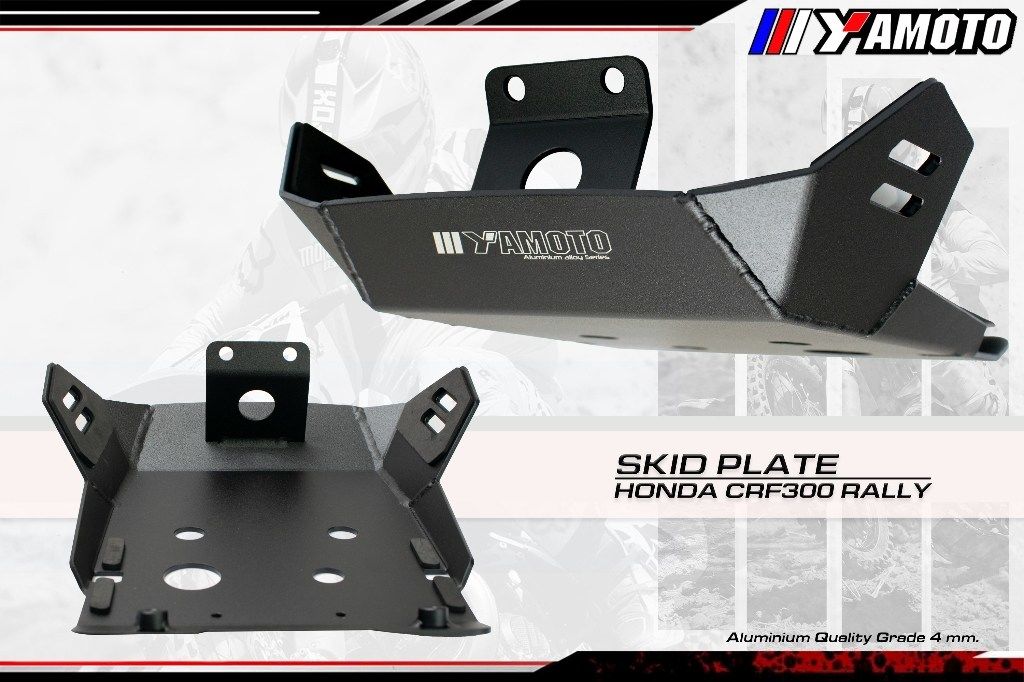 Yamoto Thailand:ヤモト タイランド Crankcase guard Skid plate CRF300 RALLY V.1 (4mm.) CRF300RALLY HONDA ホンダ クランクケースカバー エンジンパーツ エンジン