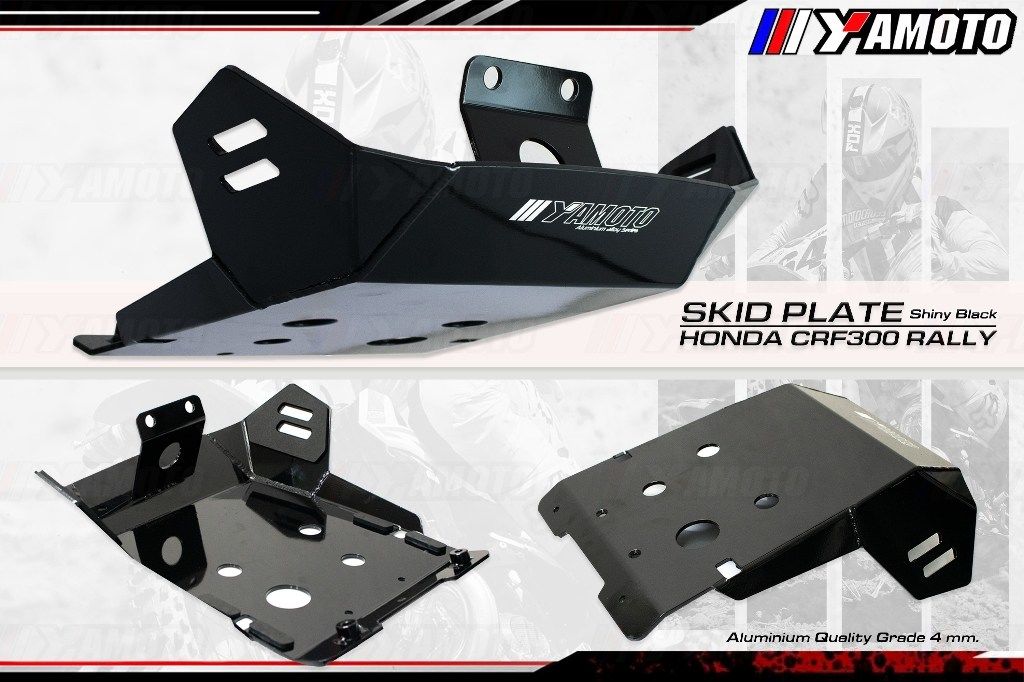 Yamoto Thailand:ヤモト タイランド Crankcase guard Skid plate CRF300 RALLY V.1 (4mm.) CRF300RALLY HONDA ホンダ クランクケースカバー エンジンパーツ エンジン