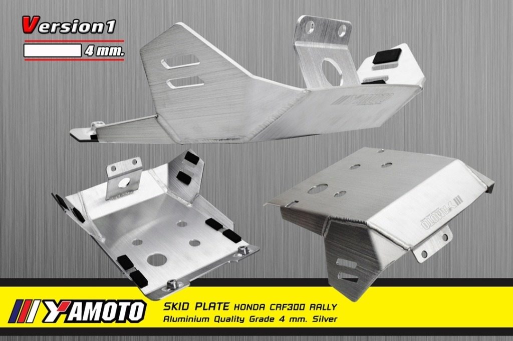 Yamoto Thailand:ヤモト タイランド Crankcase guard Skid plate CRF300 RALLY V.1 (4mm.) CRF300RALLY HONDA ホンダ クランクケースカバー エンジンパーツ エンジン