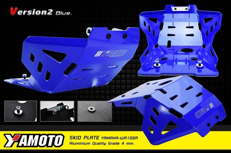 Yamoto Thailand:ヤモト タイランド Crankcase guard Skid plate WR155 V.2 WR155R YAMAHA ヤマハ クランクケースカバー エンジンパーツ エンジン｜ウェビック　店