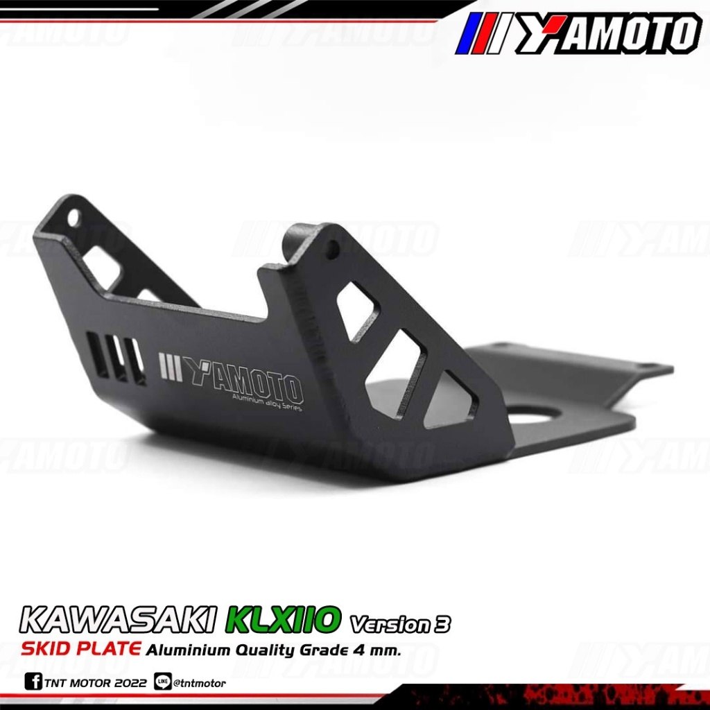 Yamoto Thailand:ヤモト タイランド Crankcase guard KLX110 V.3 KAWASAKI カワサキ クランクケースカバー エンジンパーツ エンジン