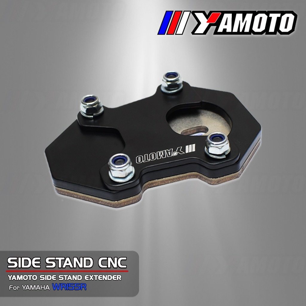 Yamoto Thailand ヤモト タイランド Side stand extender WR155R YAMAHA ヤマハ スタンドパッド・エクステンション フレーム