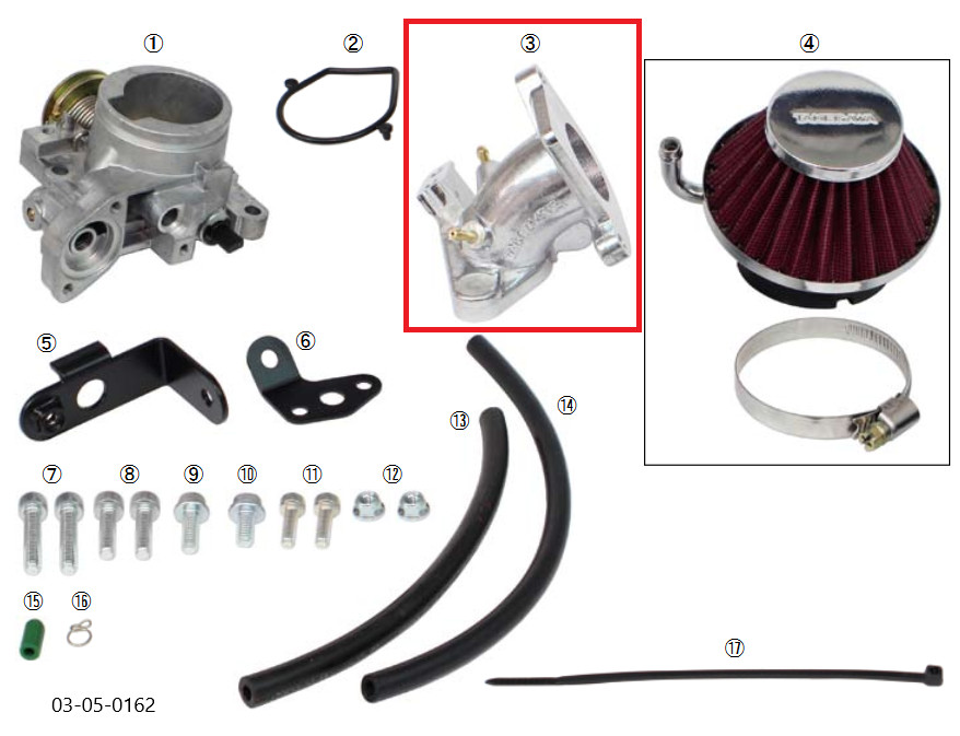 SP武川 SPタケガワ インレットパイプCOMP. 21.6mm/モンキー125(JB03)ノーマルヘッド用 モンキー125 HONDA ホンダ スロットルボディ 吸気関連 エンジン
