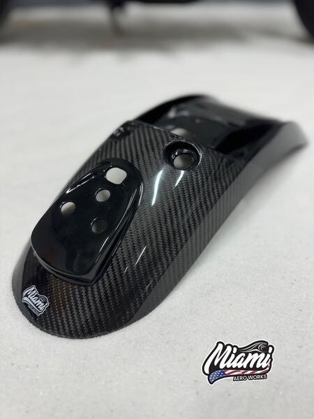 STORM AEROPARTS ストームエアロパーツ Rear fender Carbon DAX125i HONDA ホンダ リアフェンダー フェンダー関連 外装