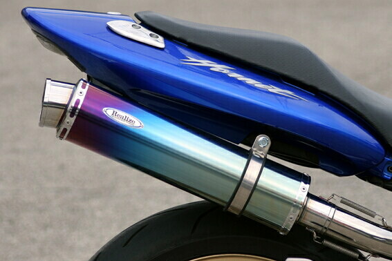 Realize リアライズ アリア スリップオンマフラー ホーネット250 HONDA ホンダ マフラー サイレンサーエンド：スラッシュエンド