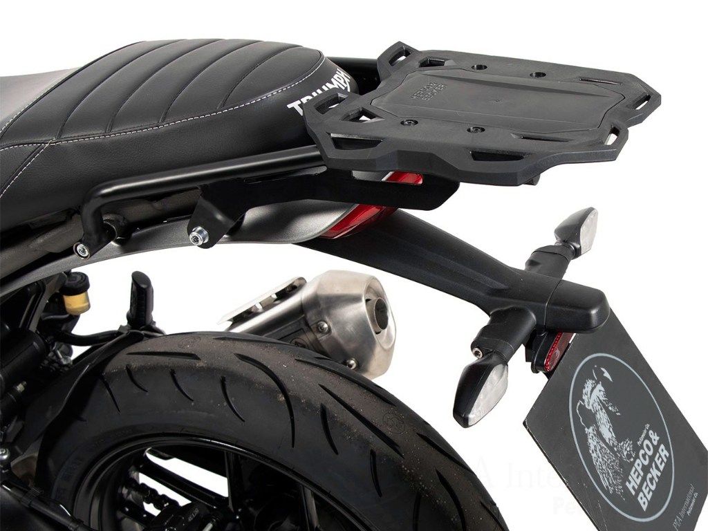 HEPCO＆BECKER ヘプコ＆ベッカー リアキャリア Smartrack／スマートラック Scrambler 400 XC X Speed TRIUMPH トライアンフ バッグ・ボックス取り付けステー 車体用バッグ・ケース