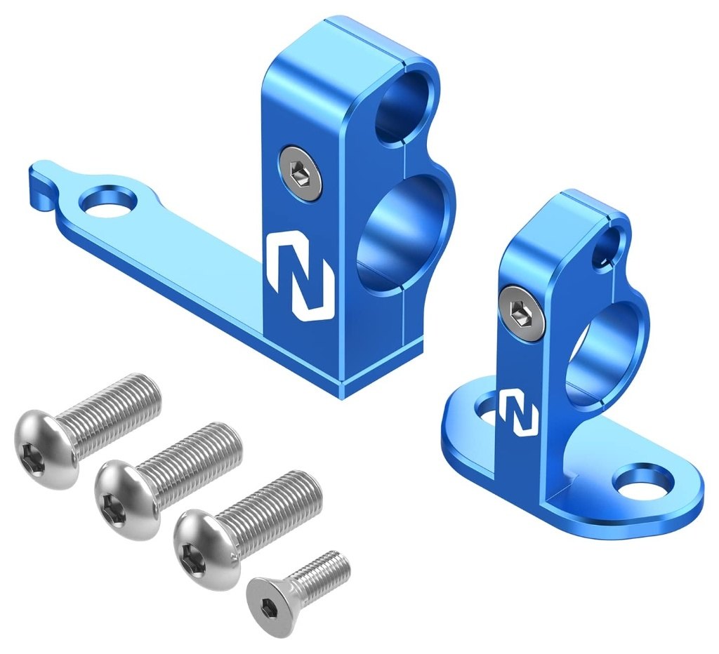 Nicecnc ナイスシーエヌシー Rear Brake Line Hose Snap Clamp For Yamaha Tenere 700 / XTZ700 2019-2023 Tenere700 YAMAHA ヤマハ ブレーキホース・ワイヤーガイド ブレーキ