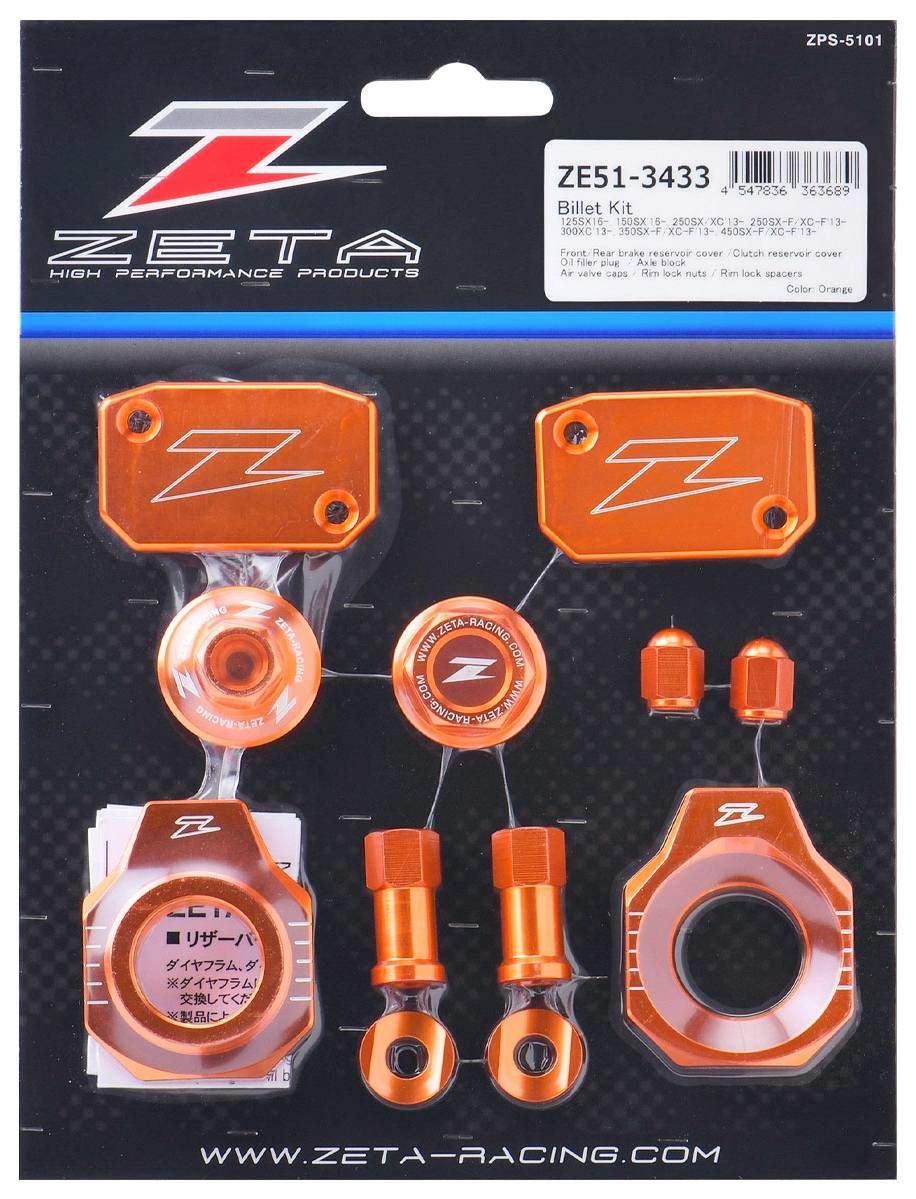 ZETA RACING ジータ レーシング ビレットキット 125SX 150SX 250SX 250XC 250SX-F 250XC-F 300XC 350SX-F 350XC-F 450SX-F 450XC-F KTM その他汎用外装部品・ドレスアップパーツ 外装