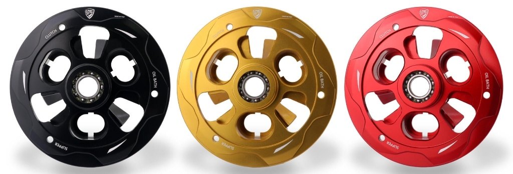 CNC Racing シーエヌシーレーシング ベアリング付き クラッチプレッシャープレート HYPERMOTARD 698 Mono DUCATI ドゥカティ 駆動系 カラー：レッド