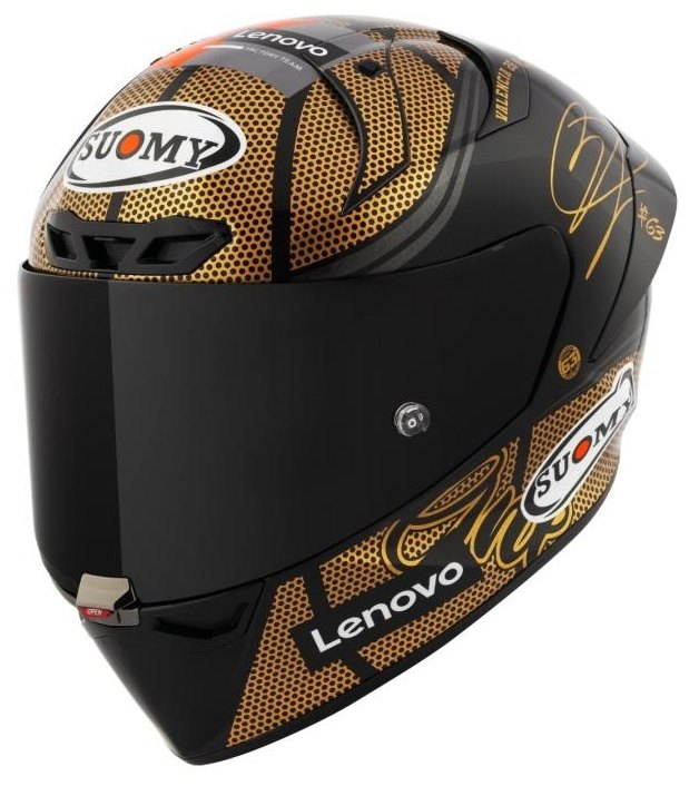 SUOMY スオーミー S1-XR GP PECCO 2023 WC GOLD LE［バニャイア ワールドチャンピオン ゴールドリミテッドエディション］ヘルメット フルフェイスヘルメット ヘルメット