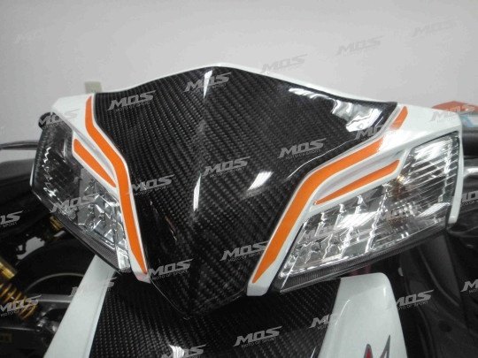 MOS モス フロントカバー FIGHTER 150 アッパーカウル・フロントカウル カウル関連 外装