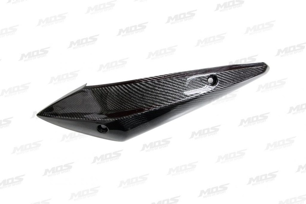 MOS モス カーボン製 マフラーヒートガード Xフォース155 マフラーガード・ヒートガード マフラー