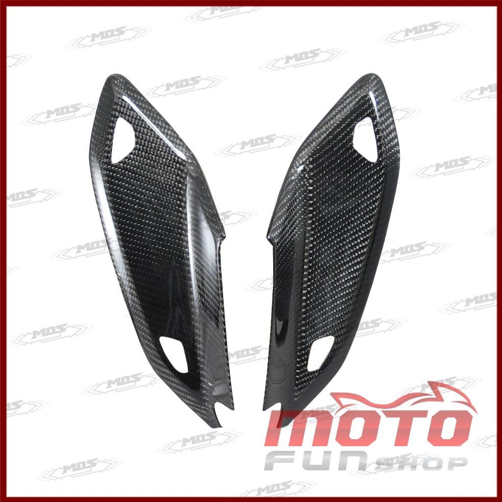 MOS モス カーボン製 フロントカウル Side Trims AUGUR アッパーカウル・フロントカウル カウル関連 外装｜ウェビック　店