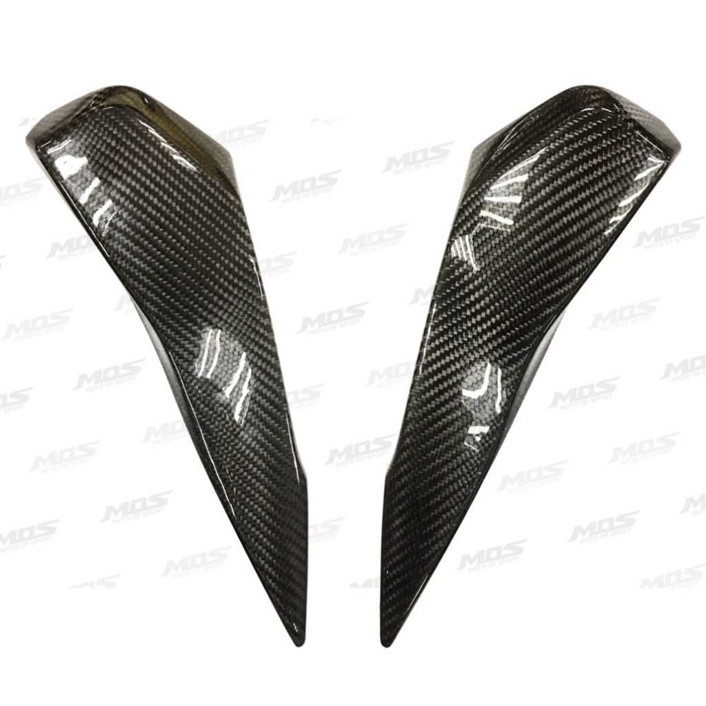 MOS モス カーボン製 フロントカウル Side Trims XMAX 300 (23-) アッパーカウル・フロントカウル カウル関連 外装｜ウェビック　店