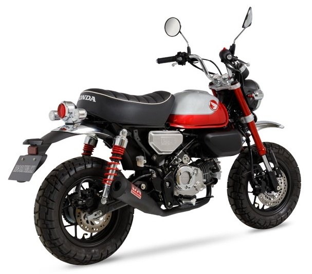 MORIWAKI ENGINEERING モリワキエンジニアリング フルエキゾーストマフラー MEGAPHONE [メガホン] Monkey125 HONDA ホンダ マフラー カラー：BLACK(耐熱黒塗装)