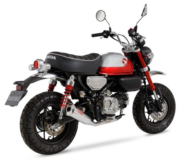 MORIWAKI ENGINEERING モリワキエンジニアリング フルエキゾーストマフラー MEGAPHONE [メガホン] Monkey125 HONDA ホンダ マフラー カラー：SUS(ステンレスポリッシュ)